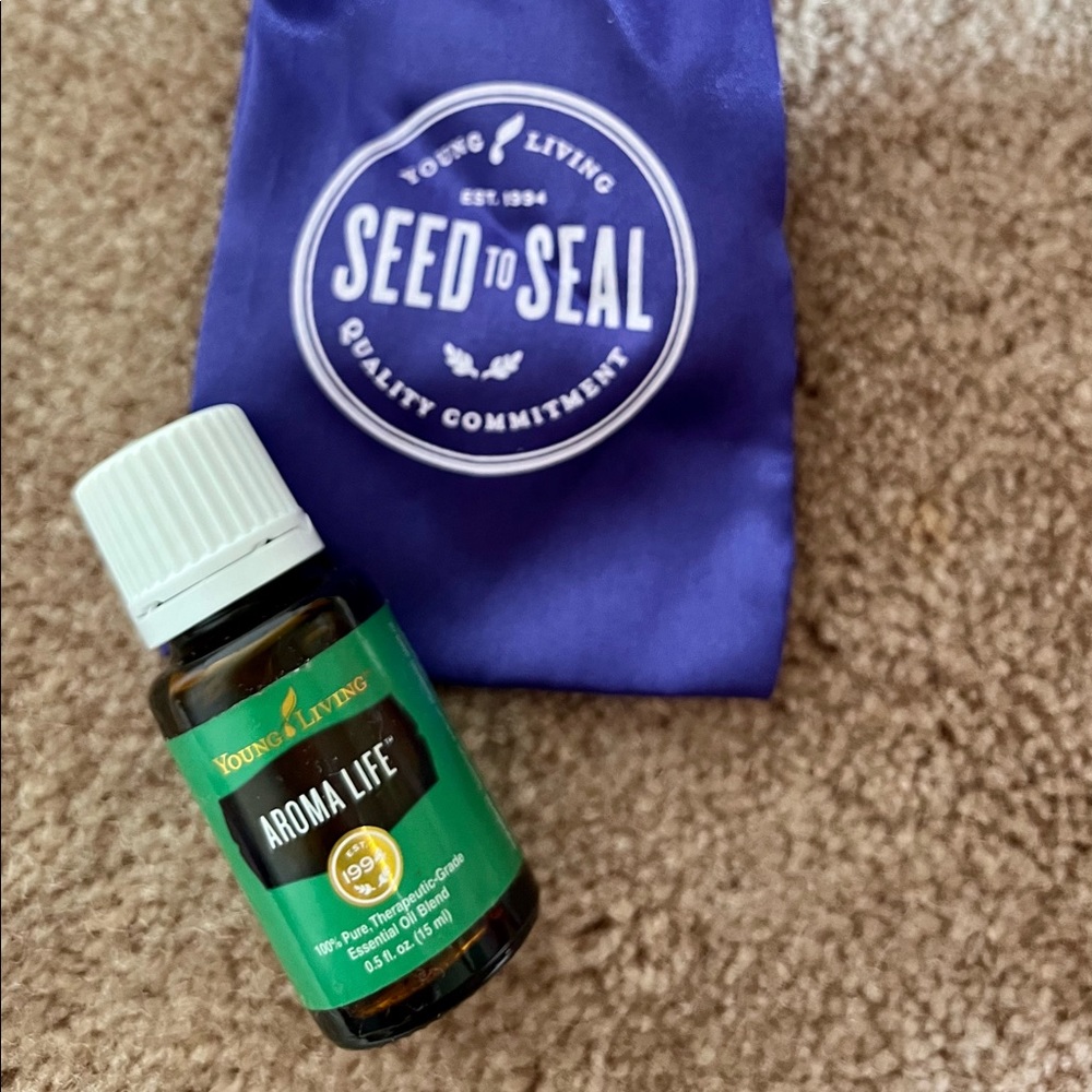 Unopened Aroma Life essential oil.
